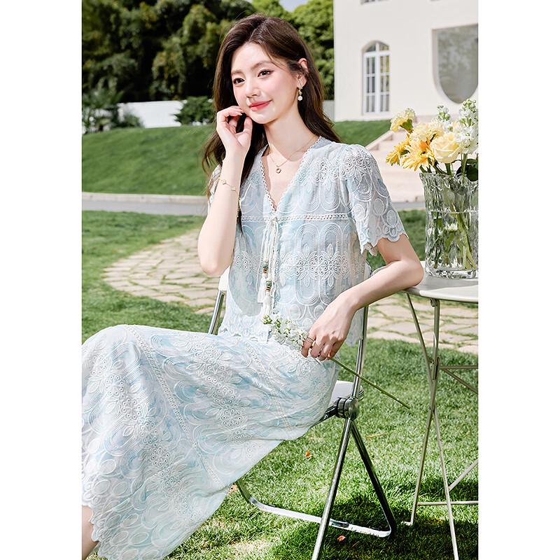 Summer Design Slim-Fit Two-Piece Set S