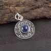 Sodalite Handmade Gemstone Pendant, 925 Solid Sterling Silver Pendant Antique Jewelry, Pendant For Engagement Gift