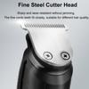 5 in 1 Electric Hair Trimmer for Men, Cordless Rechargeable Whole Body Hair Trimming Machine with Digital Display, Suitable for Beard Nose Chest Shavi