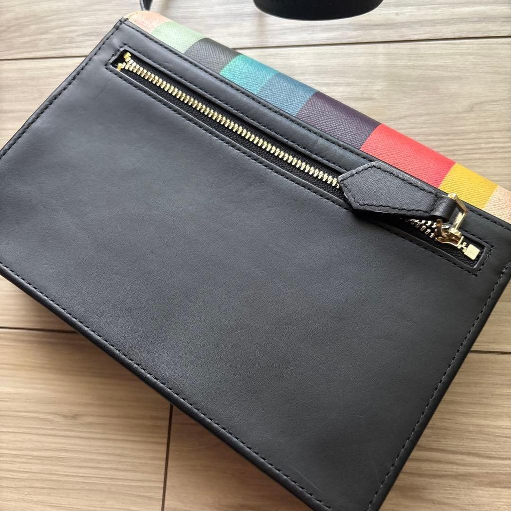 Used Paul Smith multi-stripe shoulder bag