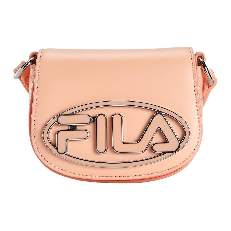 FILA Classic Business Casual Versatile Shoulder Crossbody Bag Ultra Small Women bags Orange Red Pink F13W421168FPK Orange Pink,Extra Small