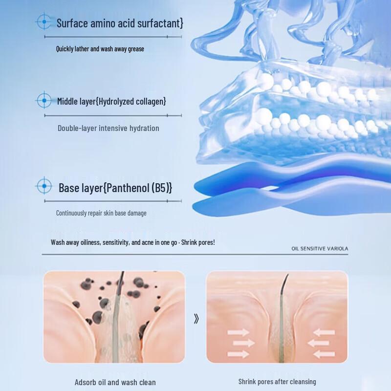 Amino Acid Salicylic Acid Deep Cleansing Facial Cleanser