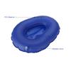 Professioanl Air Inflation Blue Seat Cushion Portative Chair Cushion  Foldable Back Cushion