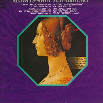 LP Record MENDELSSOHN TCHAIKOVSKY. ZINO FRAN  Concerto In E Minor For Violin And  FCCA8 CBS SONY  Japan Classical Used