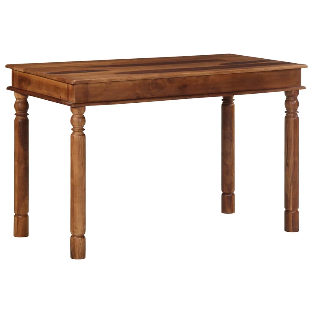 Dining Table 120 * 60 * 77 Cm Solid Acacia Wood