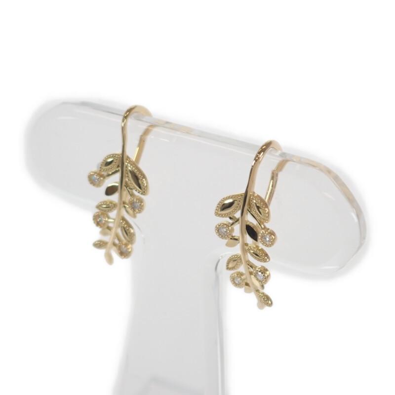 4℃  Pierce K18 yellow gold/diamond Women