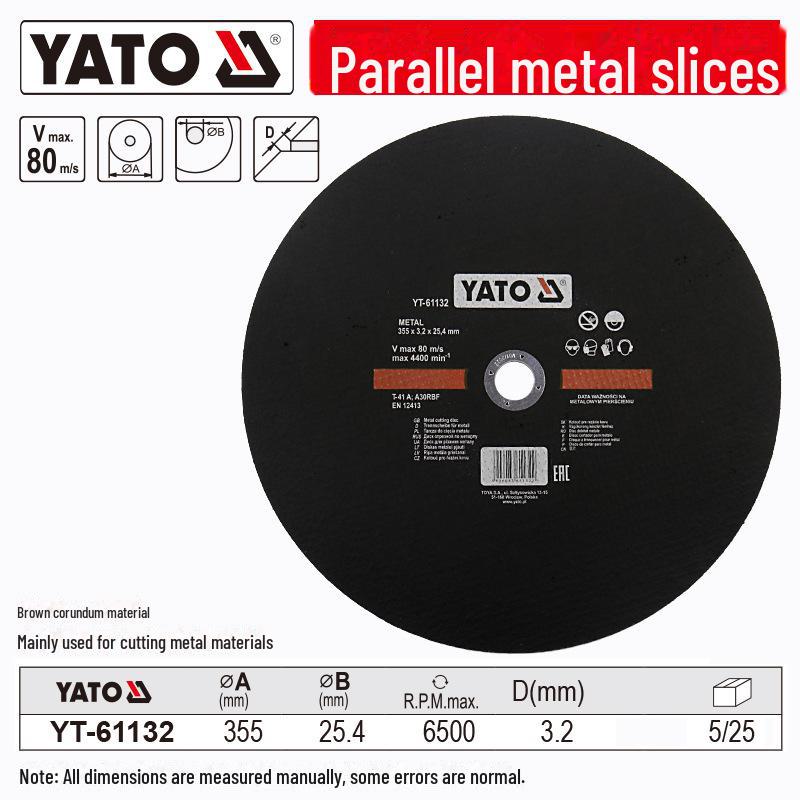 

Yiertuo Multi-Function Metal Cutting Grinder & Polishing Tool with Saw Blade 230mm Conical