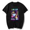 Anime JoJos Bizarre Adventure100 Cotton Graphic Tshirt 2026 Summer New Graphic Unisex Y2K Loose Harajuku Short Sleeve Shirt