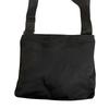 PRADA Sacosh Triangular plate Nylon Shoulder Bag black Nylon Used