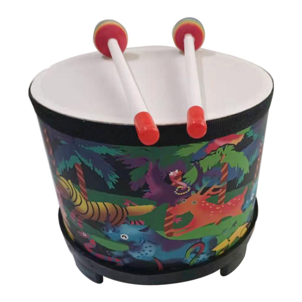 

Festival Wooden Toys Early Floor Gift for Toddlers Education Drum Preschool