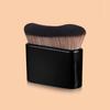 1 Stück Hand-Make-up-Pinsel, Foundation-Pinsel, Gebogener Pinsel, Weiche Borsten, Gleichmäßige Anwendung, Hochwertiger Make-up-Pinsel, Reise-F
