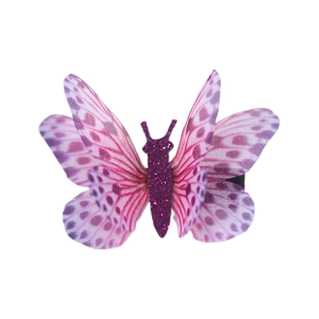 Chinese Hair Clip Vintage Butterfly Shape Hairpin Hair Clip for Spring Summer Side Hair Ponytail Hairpins for Teens