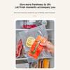 Vacuum Sealer Machine with Vacuum Seal Bags 62kPa Suction Power Easy to Operate Compact Automatic Sealing Machine Bag Sealer