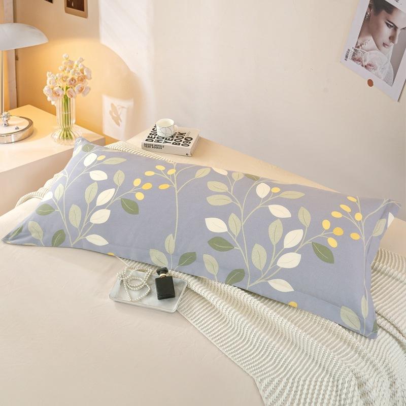 

1 Pcs Cotton Pillowcases 120/150/180cm Long Pillowcase Home Decor Double Lover Sleeping Couple Pillow Cover(no Fillings) 120x48cm