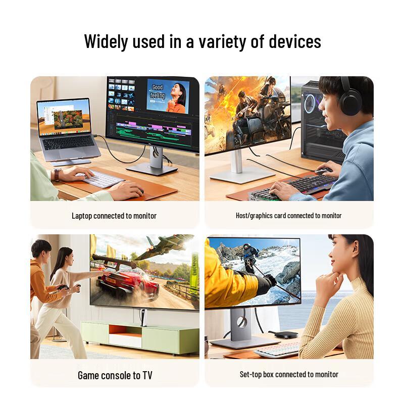 Ugreen HD106 Bi-Directional 4K 60Hz HDMI to DVI Cable