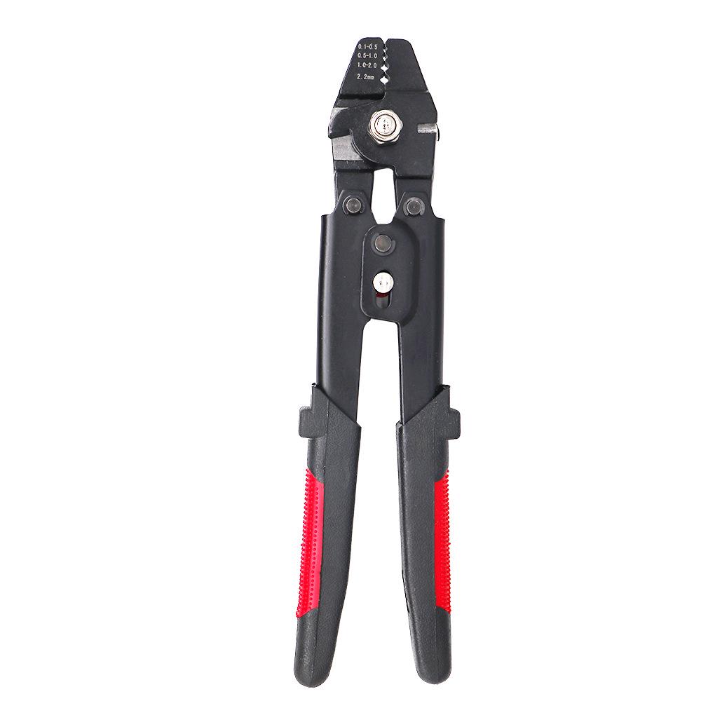 255 Stainless Steel Wire Rope & 8-Shaped Aluminum Sleeve Crimping Pliers - American-Style Portable Outdoor Fishing Tool