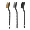 3 Pcs Cleaning Brush 3D Printer Dust Rust Cleaning Brass Steel Nylon Brush for Nozzle Hot Bed