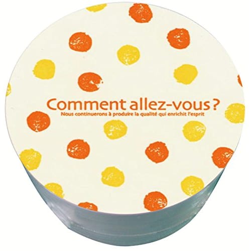 Daikoku Kogyo Joymaru Paper Coasters (100 Count)