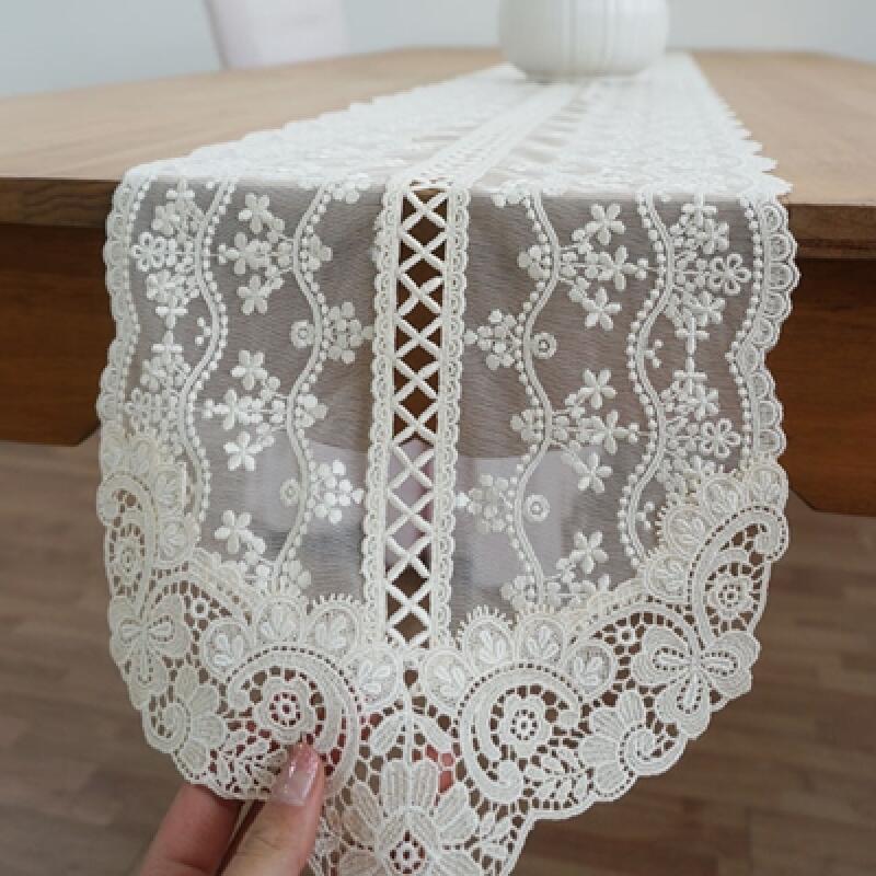 Wave Chemical Console Runner [90cm] ivory
