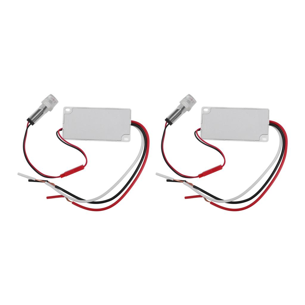 2 Pcs Photocell Light Sensitive Sensor Auto On Off Dusk to Dawn Sensor Street Light Control