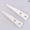 2Pcs Insulated Straight Curved Tip Anti-Static Ceramic Tweezers Electronic Industrial Ceramic Tweezers For Industry