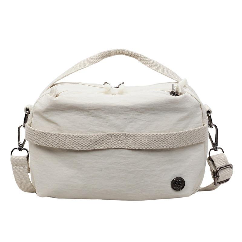 Niche Design Waterproof Oxford Cloth Small Square Bag Casual Messenger Bag Versatile Bag Shoulder Bag Lightweight Mobile Phone Bag