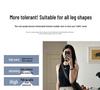 Women's Spring/Summer 2025 High-Waist Gray Bodycon Workwear Dress - Petite Mid-Length Style
