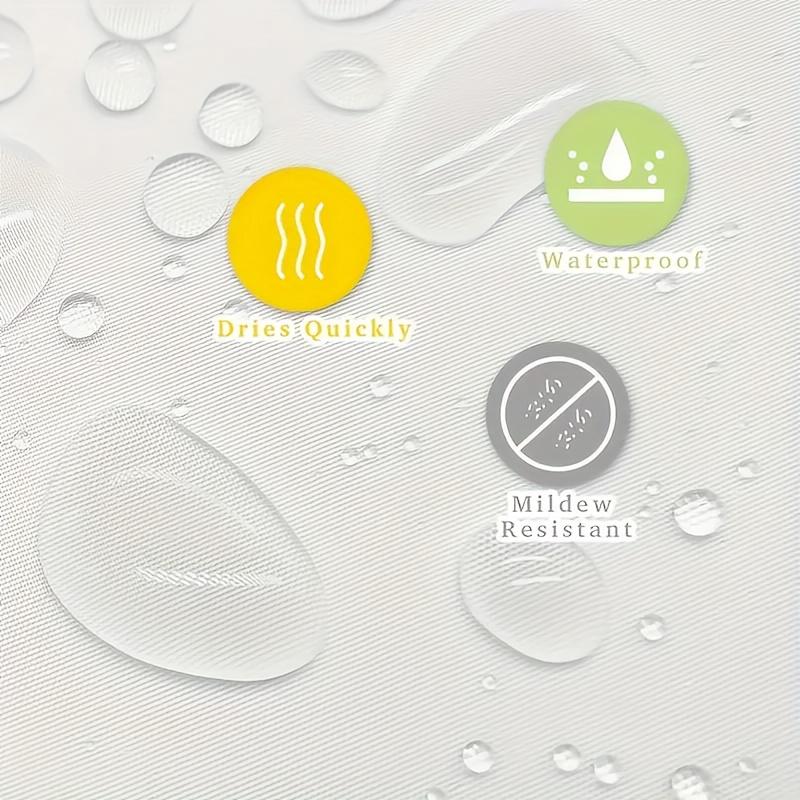 Seturi de perdele de duș cu figurine imprimate 4 buc pentru baie Covoare de baie antiderapante Capac de toaletă Covoraș de baie Set de baie