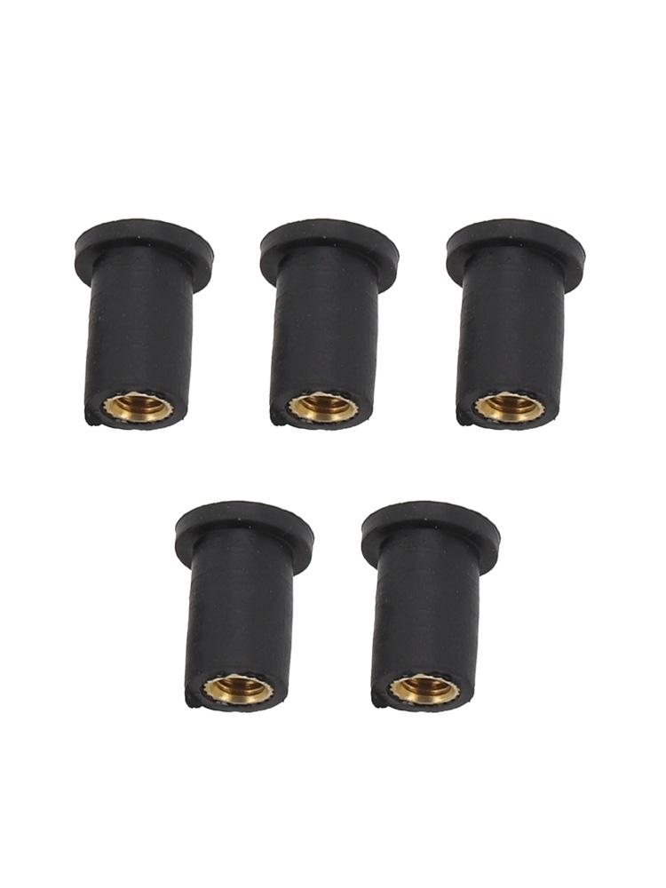 Construction Motorcycle Windshield Rubber Nuts Mounting Vibration Damper