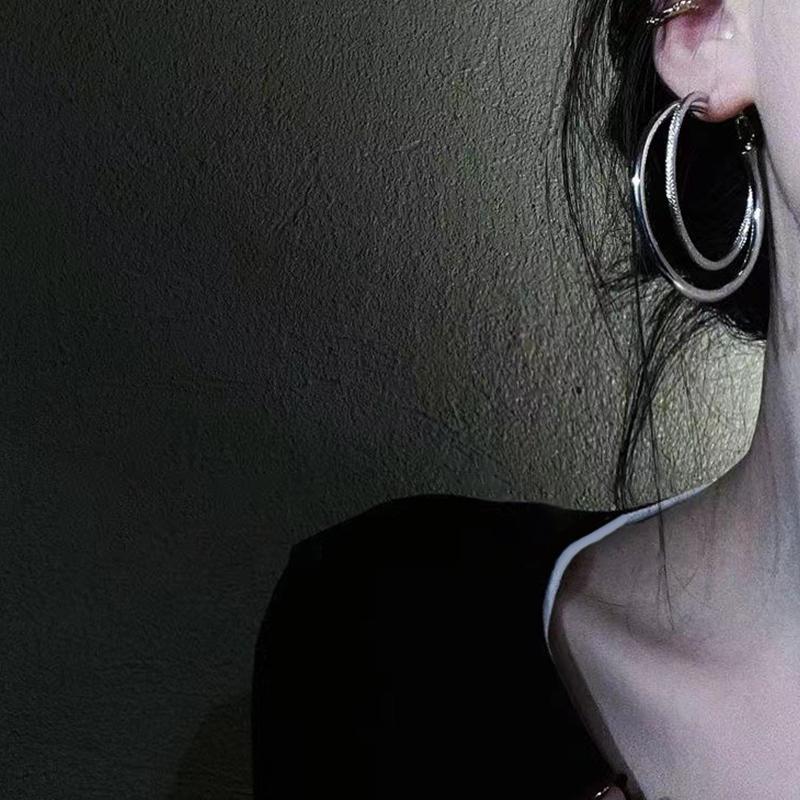 

1 пара роскошных двойных круглых сережек для женщин и девочек, изысканные сладкие модные серьги, свадебные украшения, аксессуары, подарки