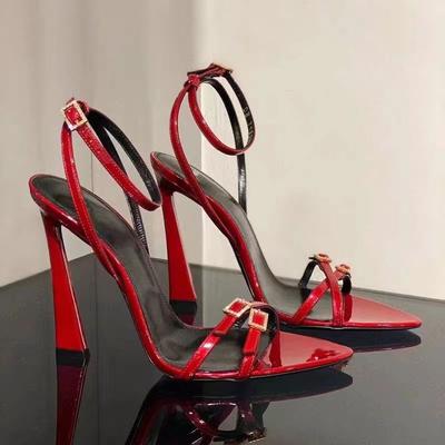 Ladies Shoes Sexy Super-high Heel Red Women's Sandals Shoe Summer 2025 Comfortable Quality Trend Cheap Liquidation Trending Sale