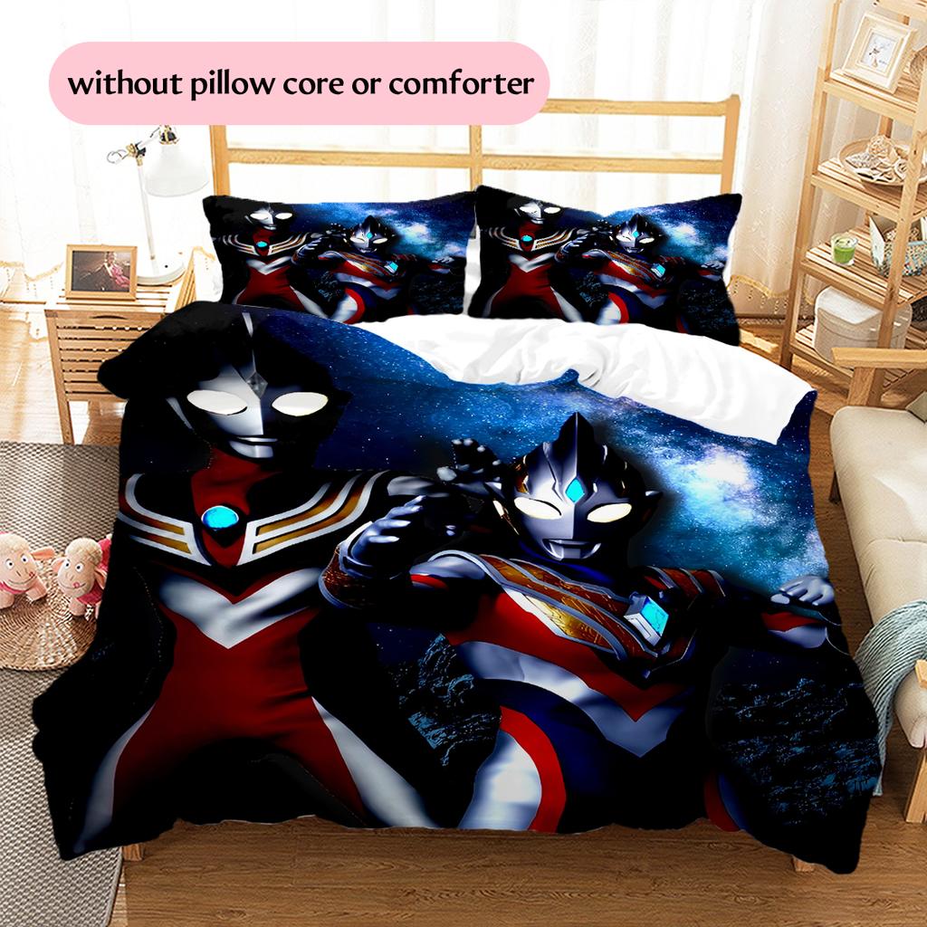 Ultraman Retro Poster Bettwäsche-Set, Vintage Heldenkunst Schlafzimmer-Dekoration, Klassische Kollektion Heim-Geschenk.chl