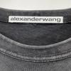 Alexander Wang [Domestically Authorized] UCC2221527 Logo Print Washed Short Sleeve T-Shirt/ Tops XL blackUsed