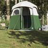 VidaXL Shower Tent 2 Persons Green Waterproof, Tent, Garden Tent, Outdoor Shelter, Camping Tent, Shelter of 4009533