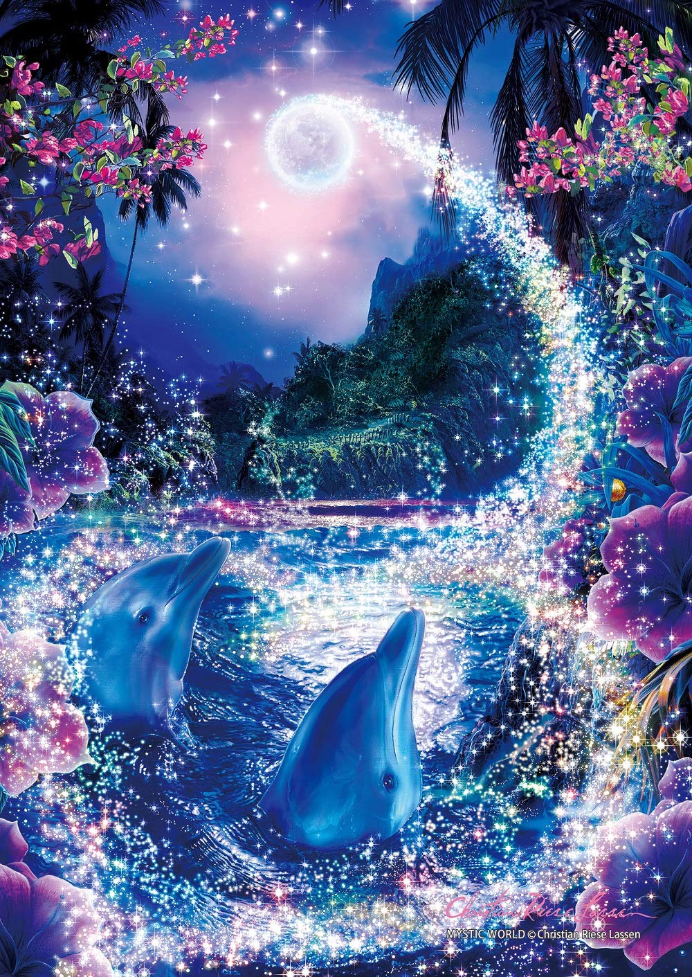 

216 Piece Jigsaw Puzzle Lassen Mystic World Small Pieces [Clear Cut] (18.2x25.7cm)