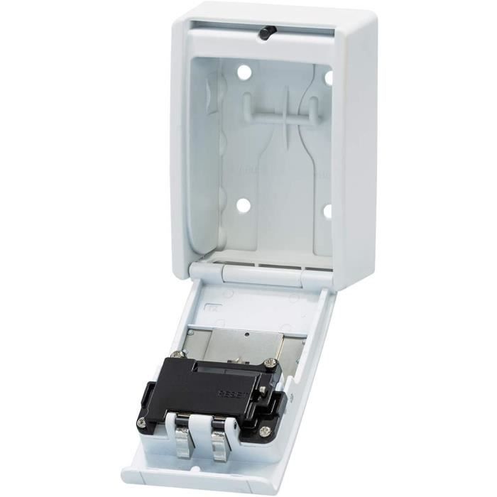 Schlüsseltresor - Missbrauch - keygarage 787 - Stahl - Weiß - Einfache Montage