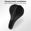 Bike Seat Cover Ultralight Breathable Elastic Silicone Shock Absorbing MTB Road Mountain Cycling Bicycle Saddle Cushion Bicycle Accessories