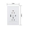 5V 2.1A Usb Type-C Charger Thailand Standard 118Mm Household Panel Thai Universal Wall Switch Power Switch Socket Series