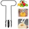 Portable Core Remover Rotating Vegetable Corer Tool Universal Kitchen Vegetable Tools  Fruit Tool