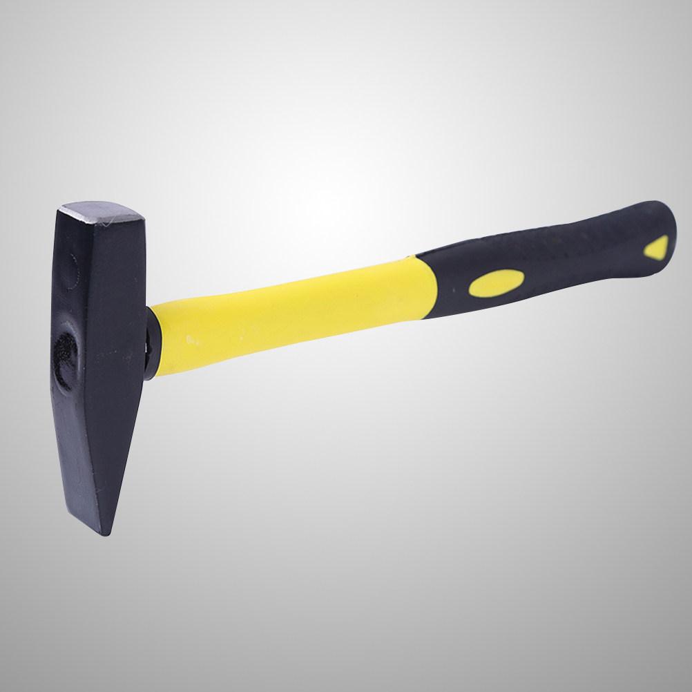 Professional Fitter Hammer 200G Flat Head Duck Bill Design Carbon Steel Head Tpr Coated Shock Absorbing Handle for Metal