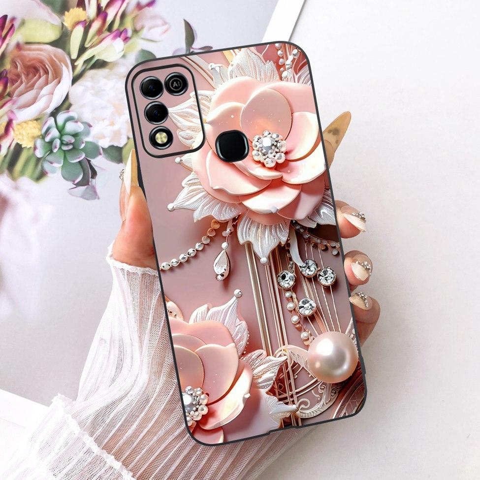 Case For Infinix Hot 11 Play Cover Luxury Fashion Funny Cute Painted Silicone Phone Casing For Infinix Hot 11Play