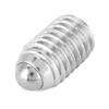 Jadeshay 20Pcs M8 Hex Socket Spring Ball Plungers 8 * 10 mm, Durable Stainless Steel Precision Threaded Push Fit Insert Screws for Lubrication and
