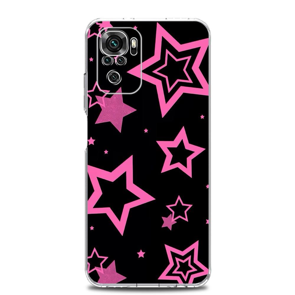 Phone Case For Xiaomi Redmi Note 13 12 5G 9S 9 8 10 11 Pro Plus 4G 9T 13C 12C 10C 9C 9A 7 Pro Clear Cover Star Art