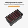 Multi-port Charger 100W Anti-corrosive Automatic Recognition Intelligent Cooling UK Plug 10/15/20/25/30 Ports