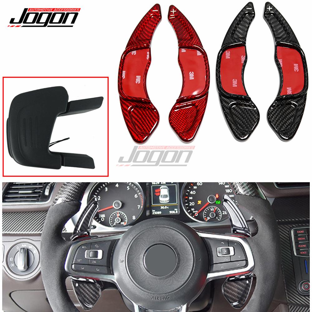 

Подрулевой переключатель из углеродного волокна для VW Golf 7 GTI MK7 R GTD GTE MK7.5 Scirocco R 2018-2022, подрулевой переключатель на руле автомобиля