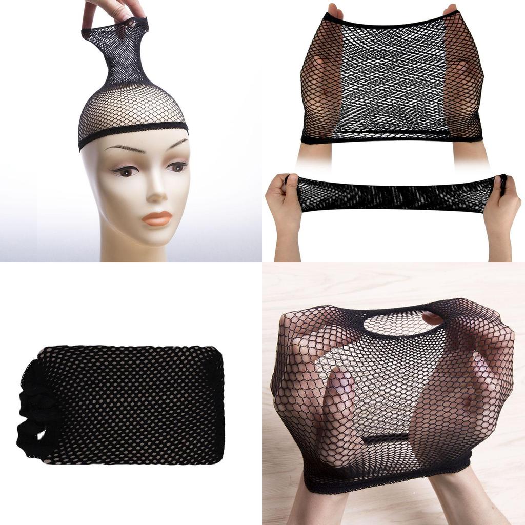 Long Black Wig Caps For Women Easy To Use Breathable And Durable Nylon Material