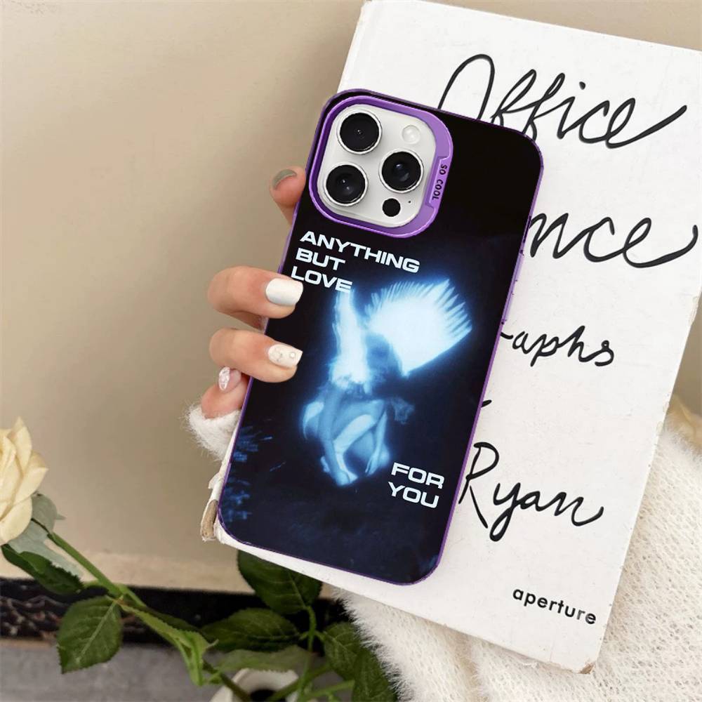 Singer Tate McRae Phone Case For iPhone 16 15 14 13 12 11 Pro Max 17 Plus Colorful Cover