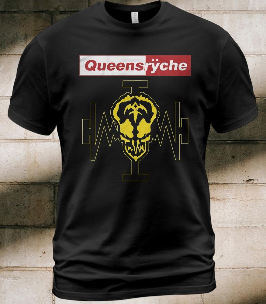 Хлопковая футболка Queensryche Operation: Футболка с альбомом Mindcrime Майкла Уилтона Ретро Унисекс XL