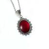 Collana Pendente Gotica Nera Per Donna Con Catena a Croce in Lega Accessorio Gioiello