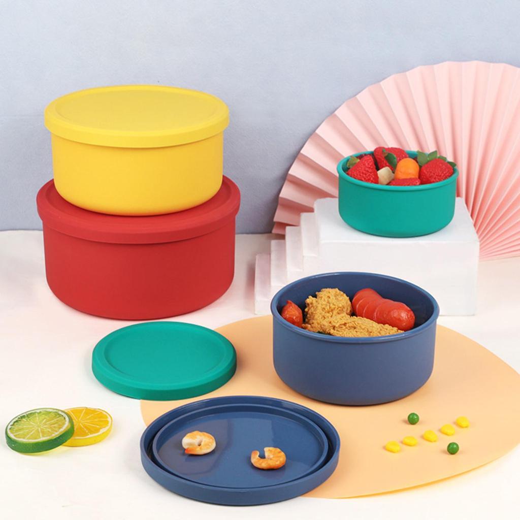 400 Ml Round Container for Meals, Reusable And Travel-Friendly